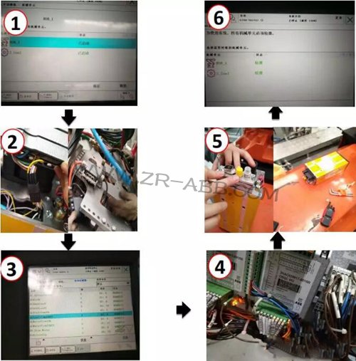 ABB機(jī)器人IRB6640焊鉗報(bào)溫度過高維修