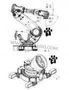 ABB機(jī)器IRB6640本體與控制柜連接的操作