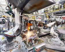 ABB機器人雙脈沖焊接省氣裝置